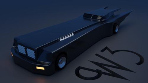 Batman: TAS Batmobile preview image